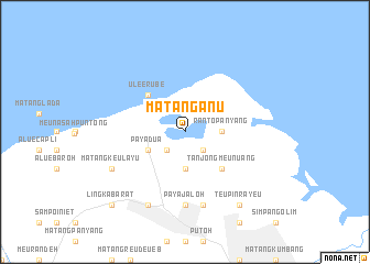 map of Matanganu