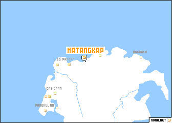 map of Matangkap