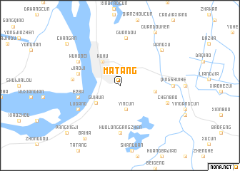 map of Matang