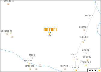 map of Matani