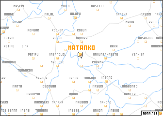 map of Matanko