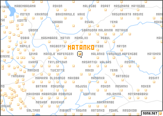 map of Matanko