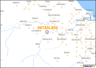 map of Matanlang