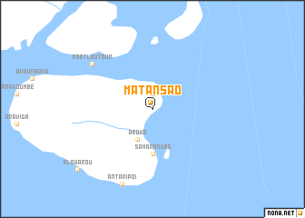 map of Matansao