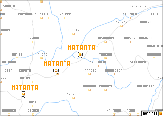 map of Matanta