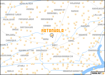 map of Mātānwāla