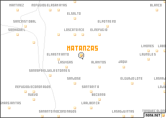 map of Matanzas