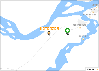 map of Matanzas