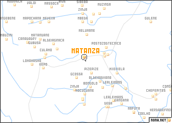 map of Matanza