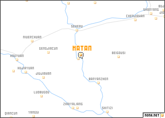 map of Matan