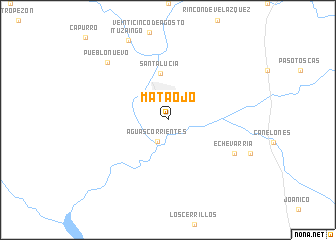 map of Mataojo