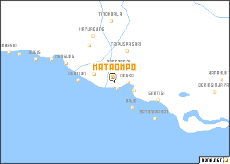 map of Mataompo