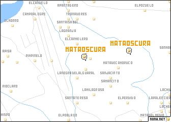 map of Mata Oscura