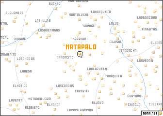 map of Matapalo