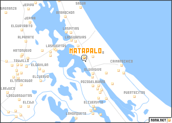 map of Matapalo