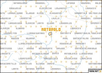 map of Mata Palo