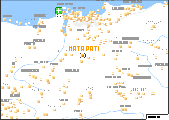map of Matapati