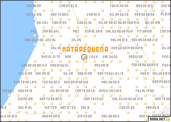 map of Mata Pequena