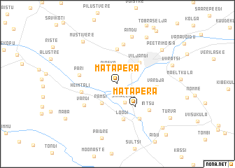 map of Matapera