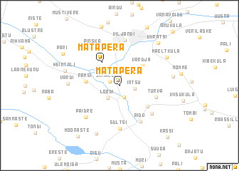 map of Matapera