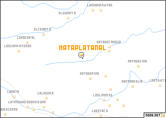 map of Mata Platanal