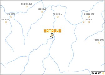 map of Matapwa