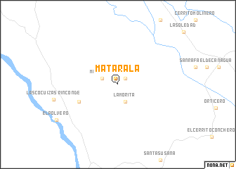 map of Mata Rala