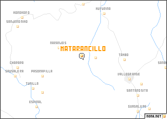 map of Matarancillo