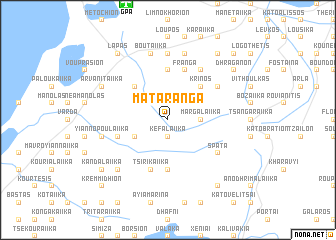 map of Mataránga