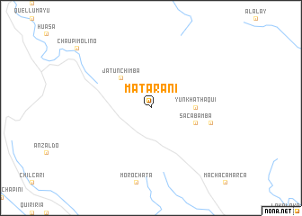 map of Matarani