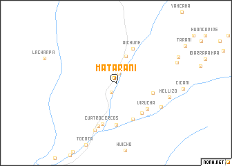 map of Matarani