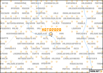 map of Mata Rara