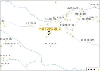 map of Matarrala