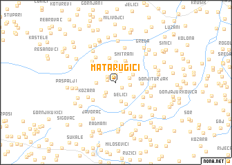 map of Matarugići