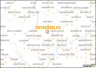 map of Matasanales