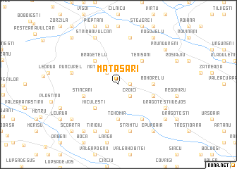 map of Mătăsari