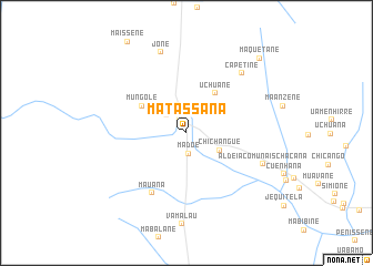 map of Matassana