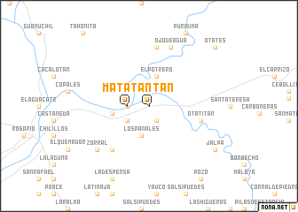 map of Matatán