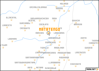 map of Matatengo