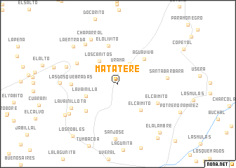 map of Matatere