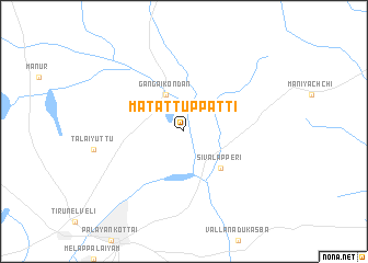 map of Matattuppatti