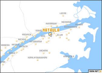 map of Mataula