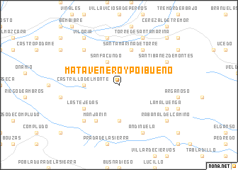 map of Matavenero y Poibueno