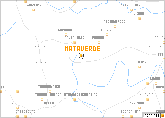 map of Mata Verde