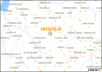 map of Mata Viejo