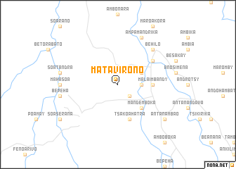 map of Matavirono