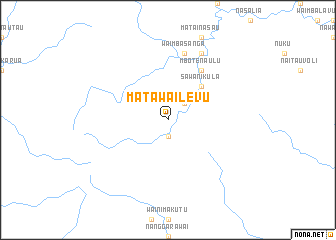 map of Matawailevu