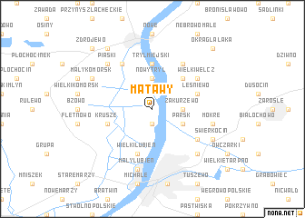 map of Mątawy