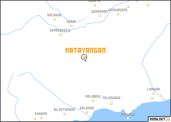 map of Matayangan