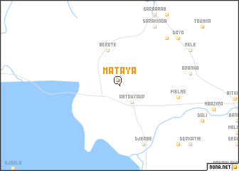 map of Mataya